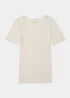 Cream Thermal Top - Size 8-10 Image 4