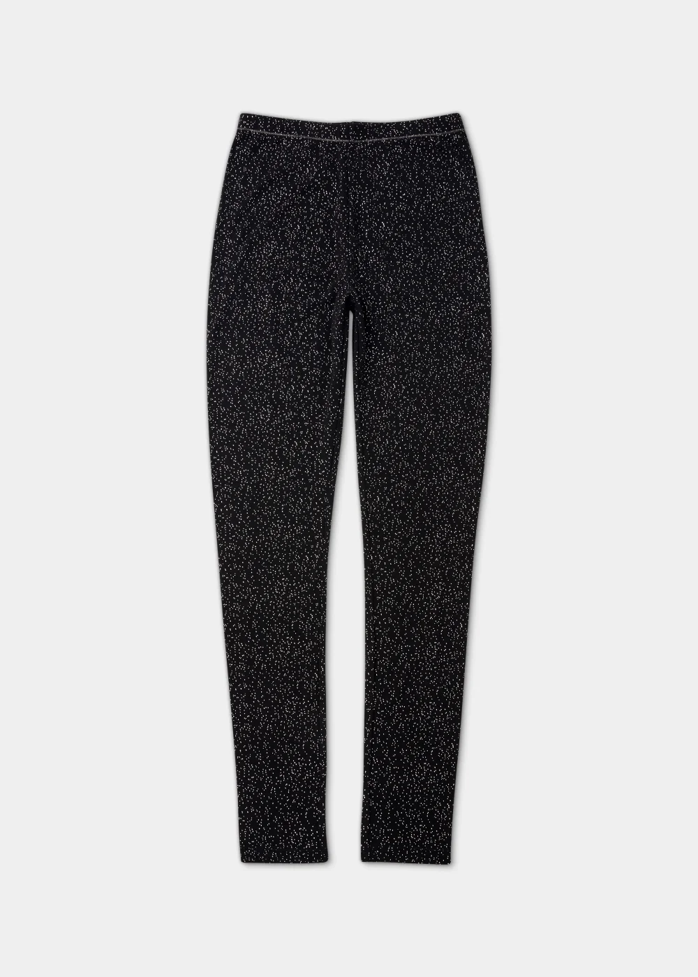 Black Thermal Leggings - Size 8-10 Image 4