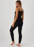 Black Thermal Leggings - Size 8-10 Image 2