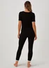 Black Thermal Top & Leggings Set - Size 8-10 Image 2