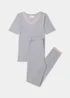 Grey Thermal Top & Leggings Set - Size 8-10 Image 4