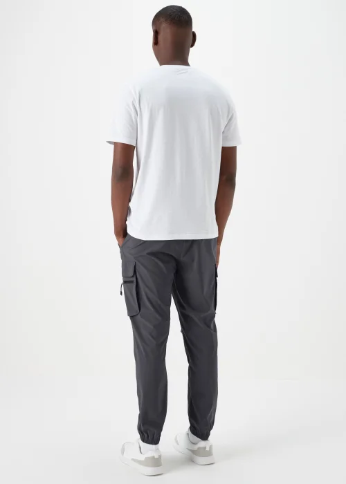 Blue Cuffed Cargo Trousers - Extra small Image 2