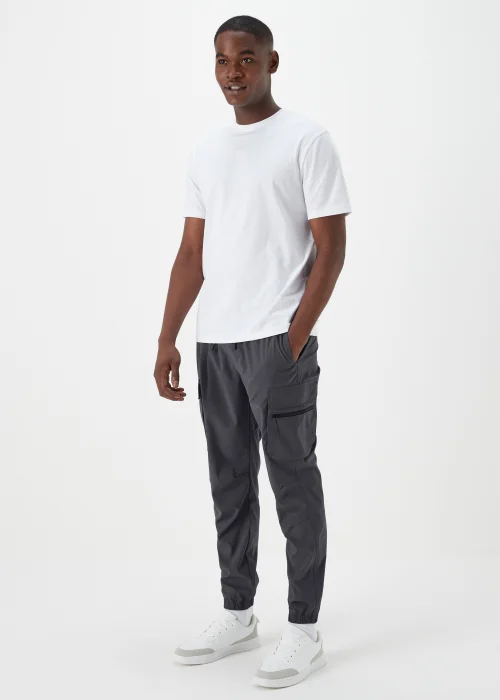 Blue Cuffed Cargo Trousers - Extra small Image 1