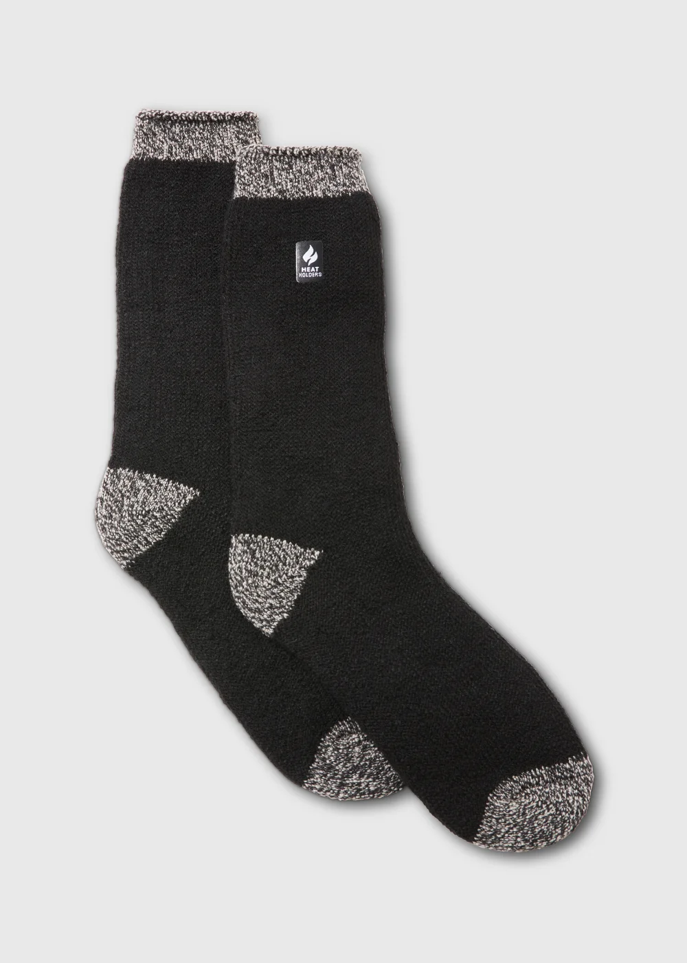 Heat Holders Black Socks - Sizes 6-11 Image 1