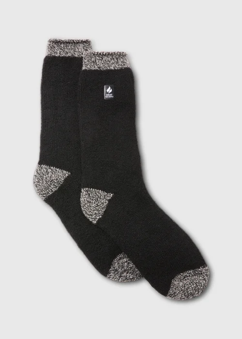 Heat Holders Black Socks - Sizes 6-11 Image 1