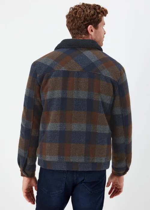 Navy Check Trucker - S Image 2