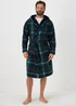 Green Check Dressing Gown - Small Image 1