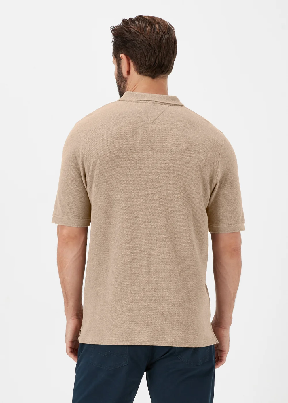 Lincoln Stone Pique Short Sleeve Shirt - S Image 2