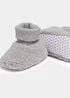 Grey Borg Sock Baby Booties (Newborn-18mths) - Age 0 - 3 Months Image 2