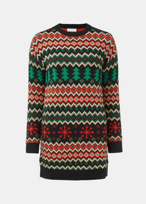 Black Christmas Tunic Dress - XS Image 5