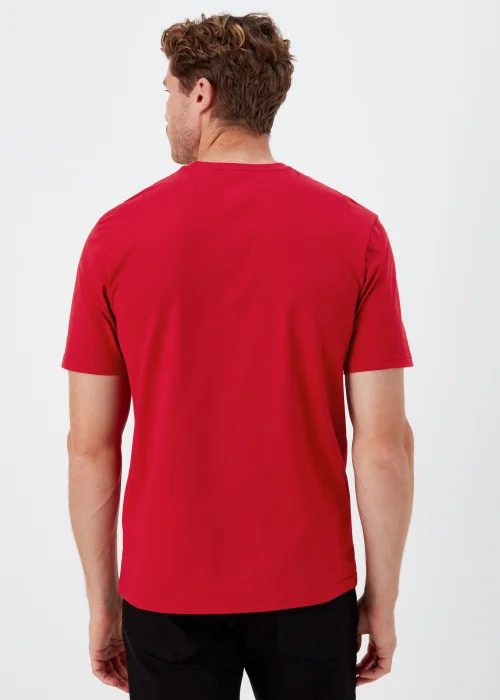 Red Volkswagen Christmas T-Shirt - Small Image 2