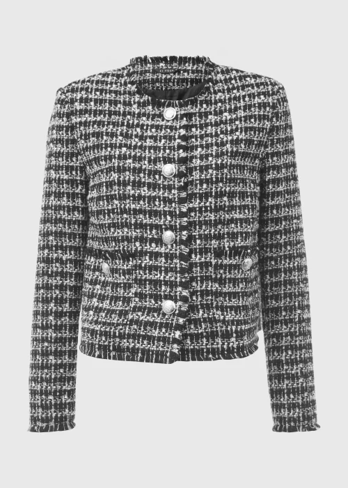 Et Vous Black Short Boucle Blazer - 8 Image 5