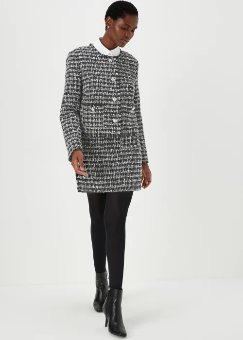 Et Vous Black Short Boucle Blazer - 8 Image 4