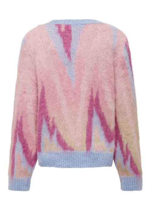 ONLY Girls Multicoloured Long Sleeve Knit Jumper (5-14yrs) - Age 5 - 6 Years Image 2