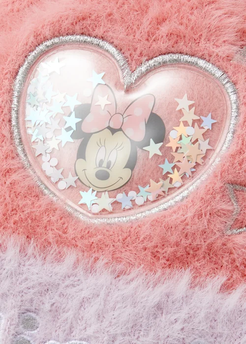 Kids Disney Minnie Mouse Bobble Hat (3-10yrs) - Age 7-10 Years Image 2