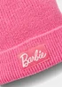 Girls Pink Barbie Beanie Hat (3-13yrs) - Age 7-10 Years Image 2