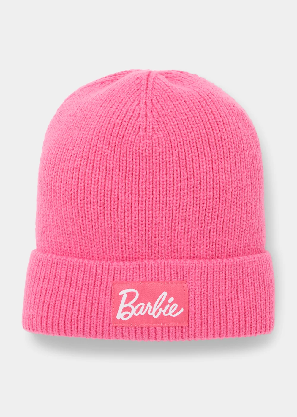 Girls Pink Barbie Beanie Hat (3-13yrs) - Age 7-10 Years Image 1