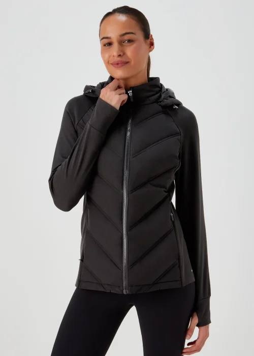Souluxe Black Gym Sports Coat - S Image 1