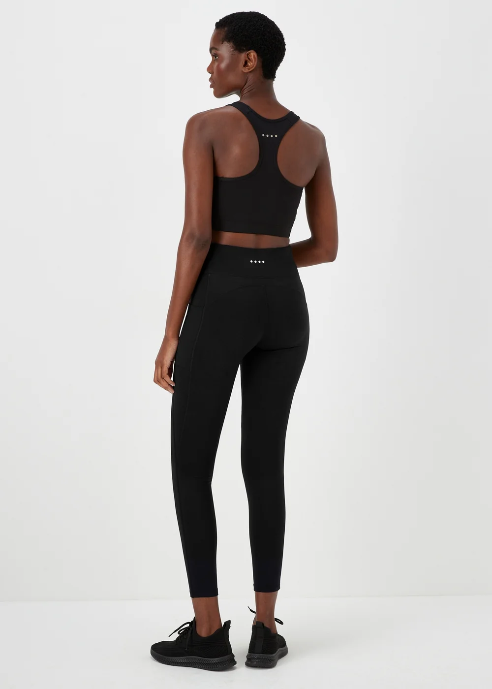 Souluxe Black Fleece Lined Sport Leggings - 8 Image 2