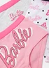 3 Pack Pink Barbie Knickers (2-9yrs) - Age 2 - 3 Years Image 2