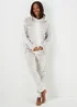 Mink Zebra Print Twosie Pyjama Set - Extra small Image 1