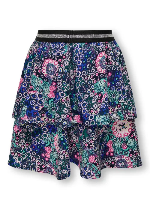 ONLY Kids Multicoloured Layered Skirt (6-14yrs) - Age 10 Years Image 2