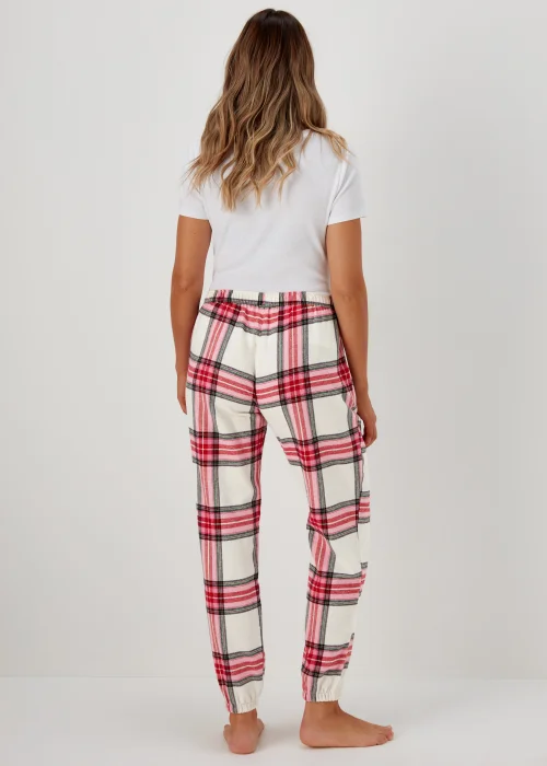 Pink Check Pyjama Bottoms - Extra small Image 2