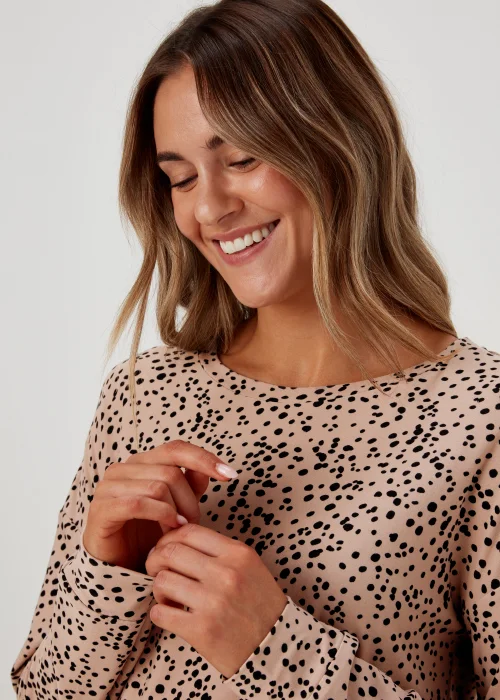 Mink Animal Print Lounge Set - Extra small Image 3