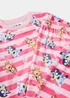 Kids Pink Bluey Stripe Fleece Pyjama Set (18mths-6yrs) - Age 18 - 23 Months Image 2