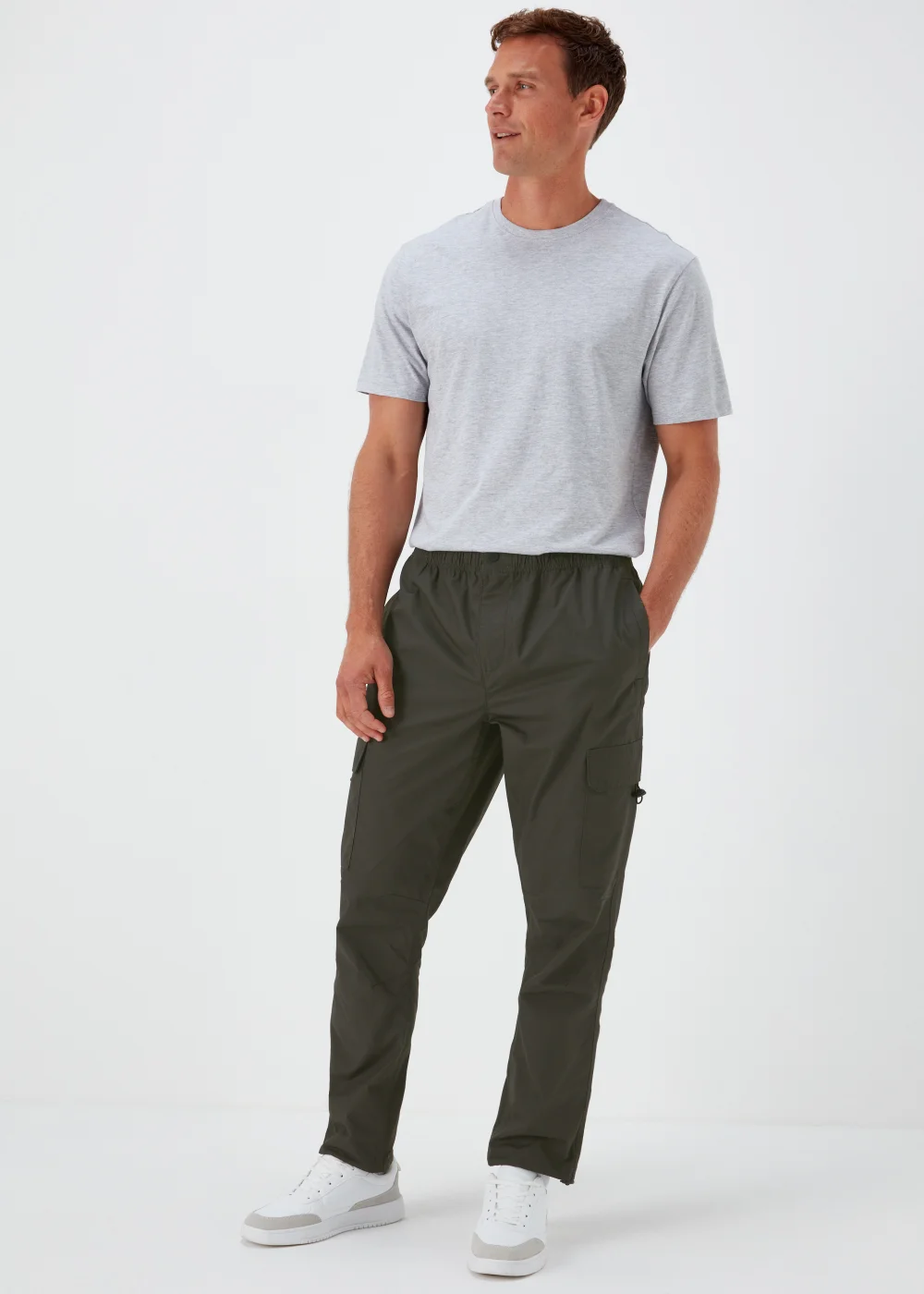Khaki Ripstop Cargo Trousers - Extra small Image 1