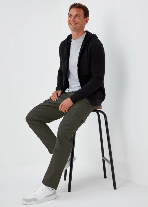 Khaki Ripstop Cargo Trousers - Extra small Image 4