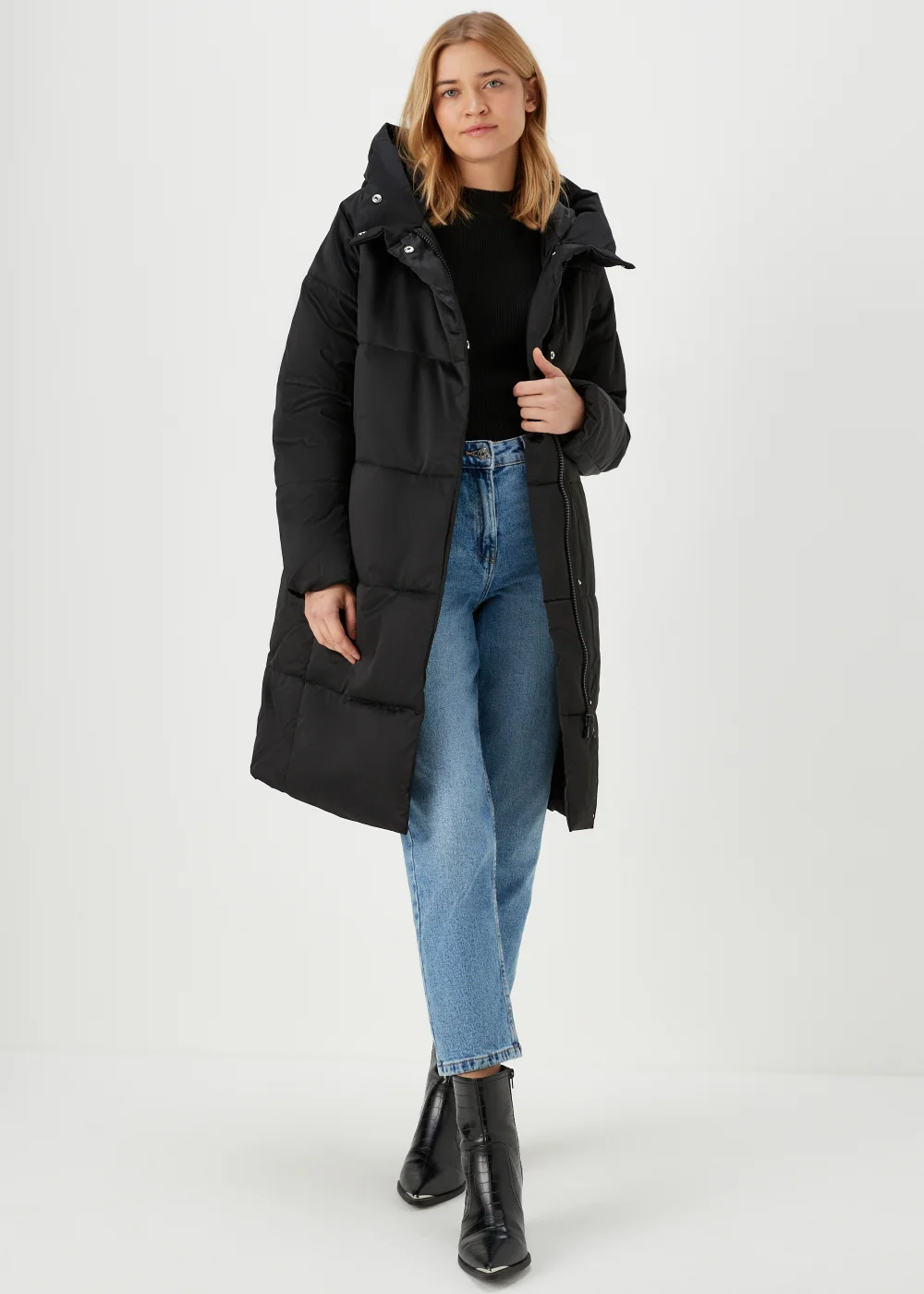 JDY Black Mustang Padded Jacket - 8 Image 4