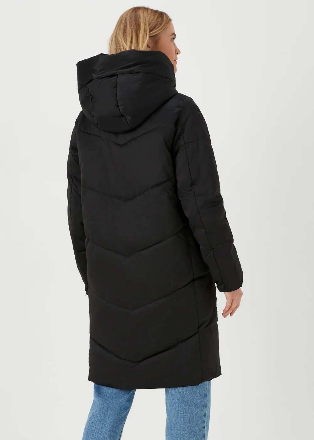 JDY Black Mustang Padded Jacket - 8 Image 2