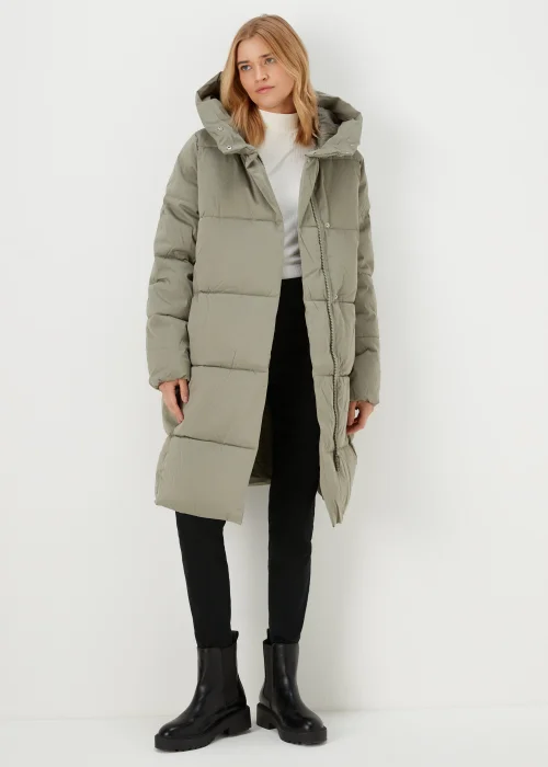 JDY Mustang Olive Padded Jacket - 8 Image 4