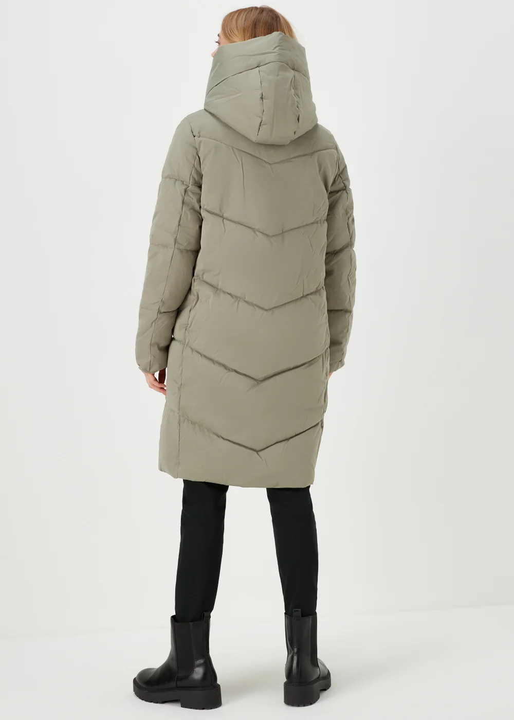 JDY Mustang Olive Padded Jacket - 8 Image 2