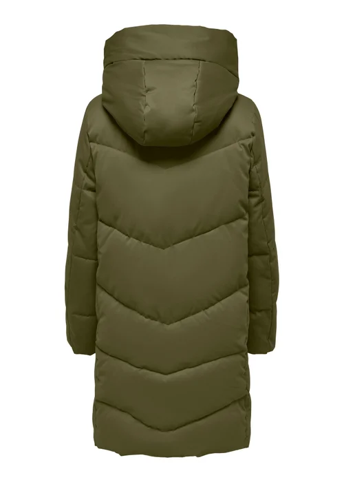 JDY Mustang Olive Padded Jacket - 8 Image 6