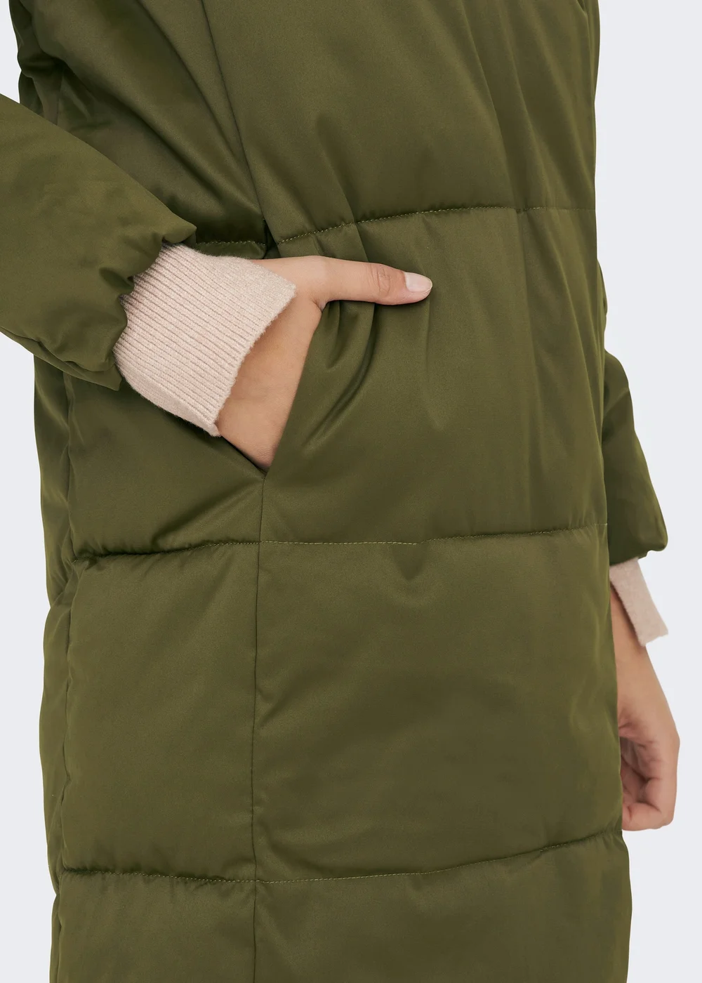 JDY Mustang Olive Padded Jacket - 8 Image 7