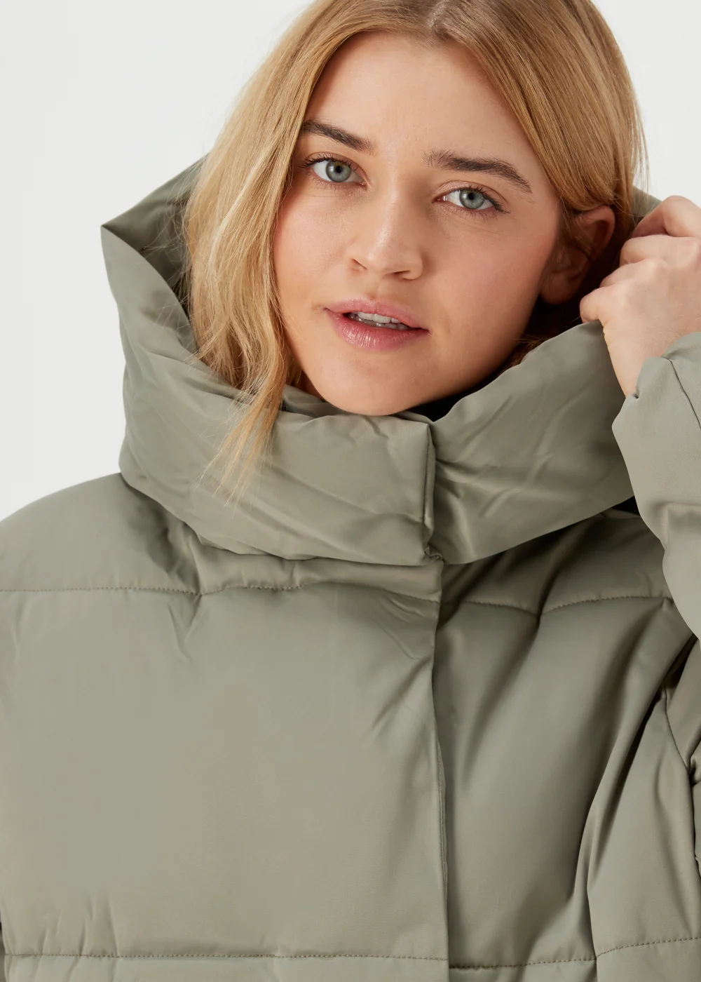 JDY Mustang Olive Padded Jacket - 8 Image 3