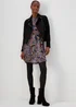 JDY Cana Multicoloured Print Long Sleeve Mini Dress - 8 Image 4