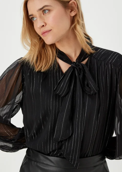 JDY Cody Black Bow Top - 8 Image 3