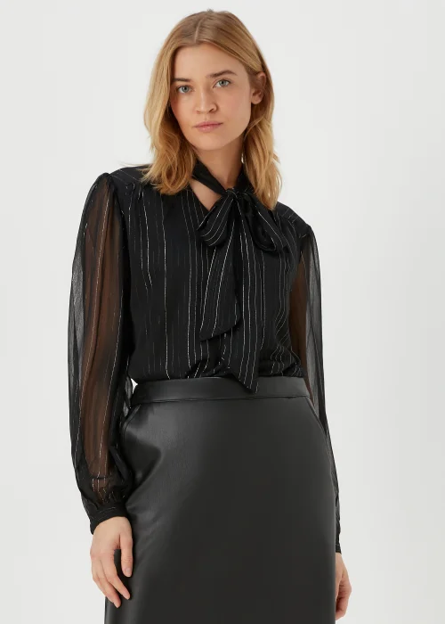 JDY Cody Black Bow Top - 8 Image 1