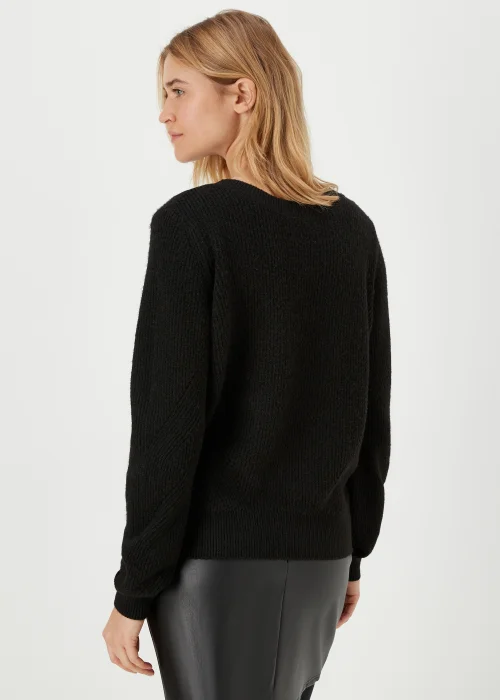JDY Mary Black Lace Long Sleeve Jumper - 8 Image 2