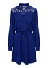 JDY Lion Blue Lace Mini Dress - 8 Image 1