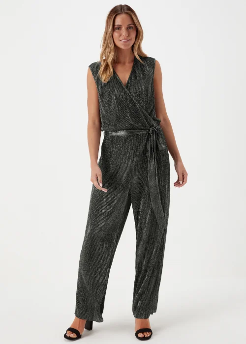 JDY Vilma Black Glitter Jumpsuit - 14 Image 1