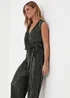 JDY Vilma Black Glitter Jumpsuit - 14 Image 4