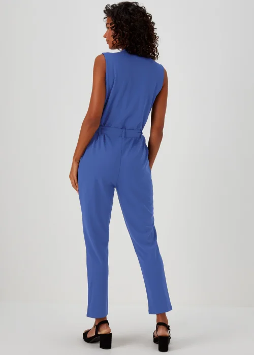 JDY Blue Sleeveless Jumpsuit - 8 Image 2