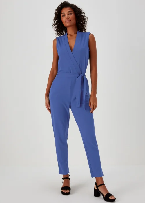 JDY Blue Sleeveless Jumpsuit - 8 Image 1