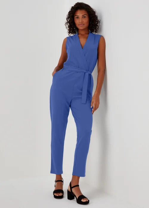 JDY Blue Sleeveless Jumpsuit - 8 Image 4