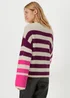 JDY Drea Multicoloured Stripe Knitted Jumper - 8 Image 2