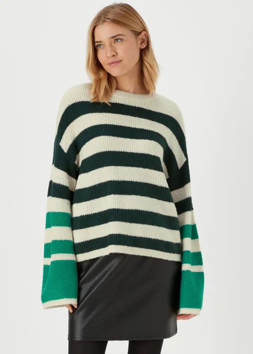 JDY Drea Green Knitted Jumper - 8 Image 1
